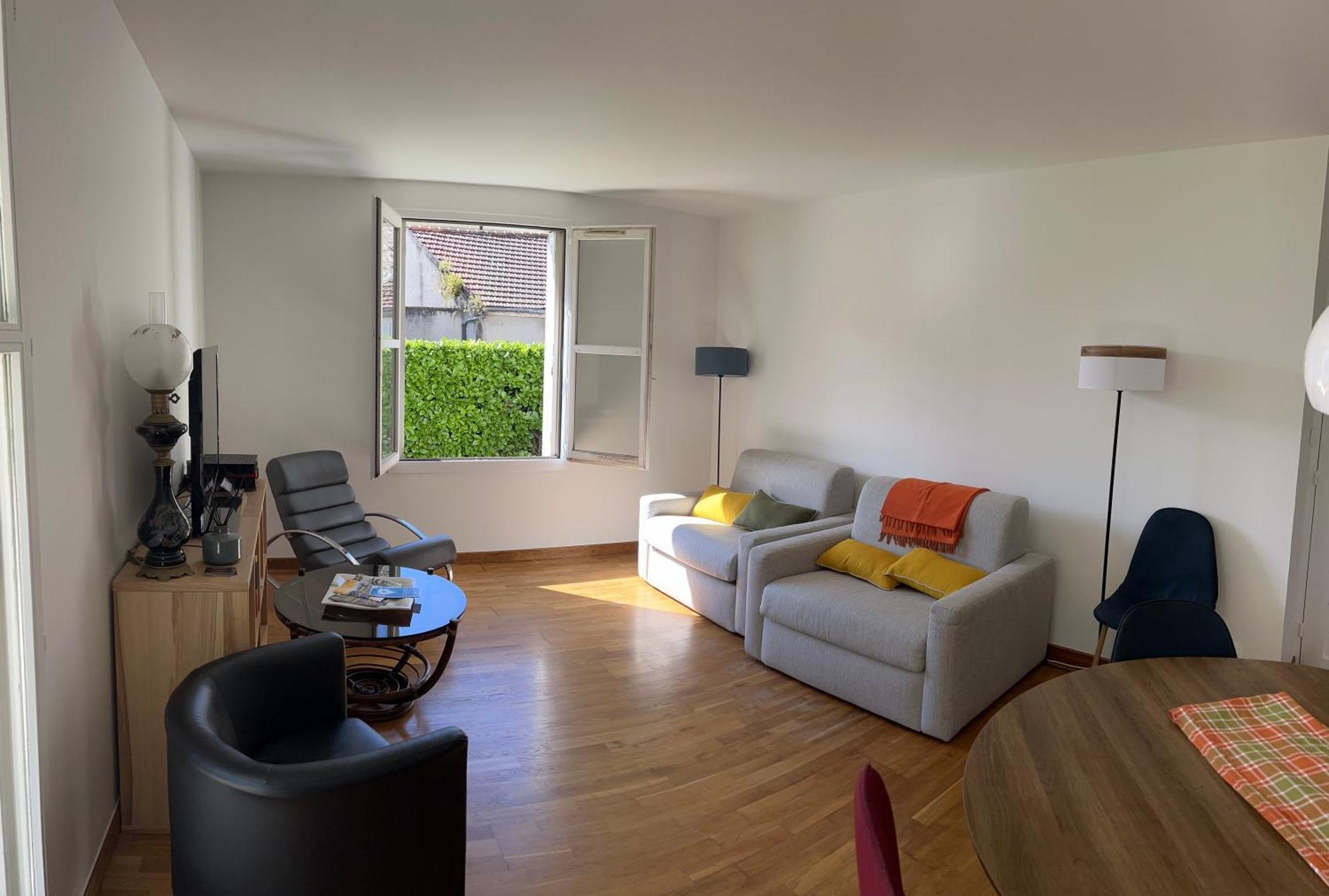 Appartement Standing Avec Jardin, 4 Personnes, Strategiquement Situe Мант-ла-Жолі Екстер'єр фото