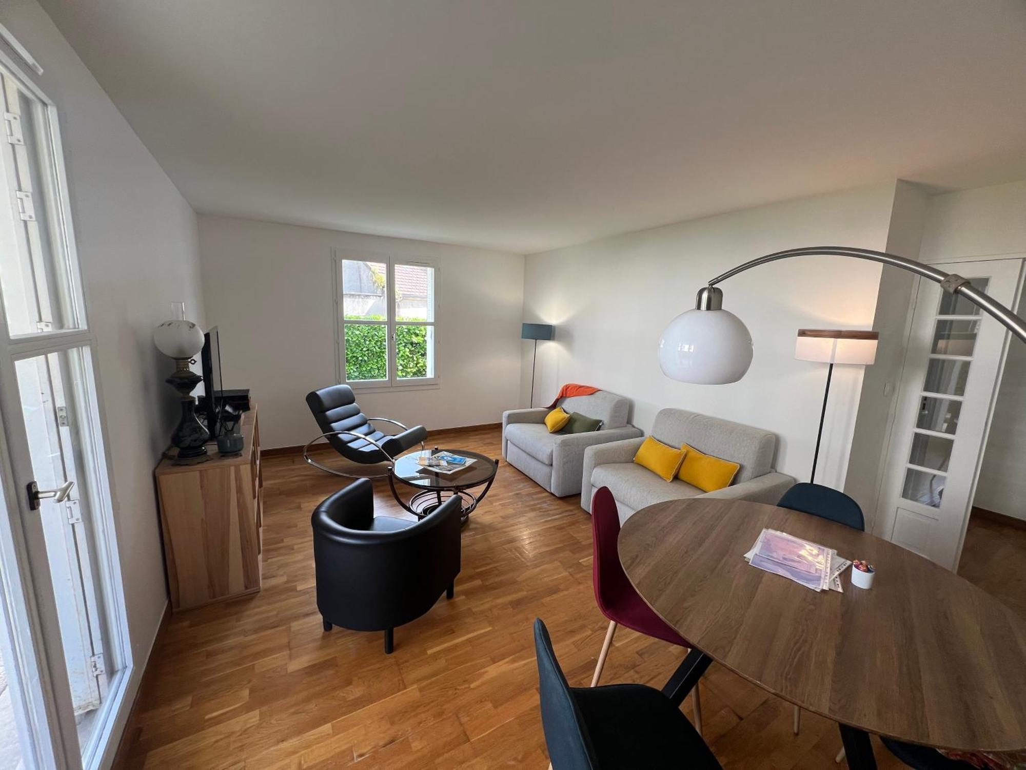 Appartement Standing Avec Jardin, 4 Personnes, Strategiquement Situe Мант-ла-Жолі Екстер'єр фото