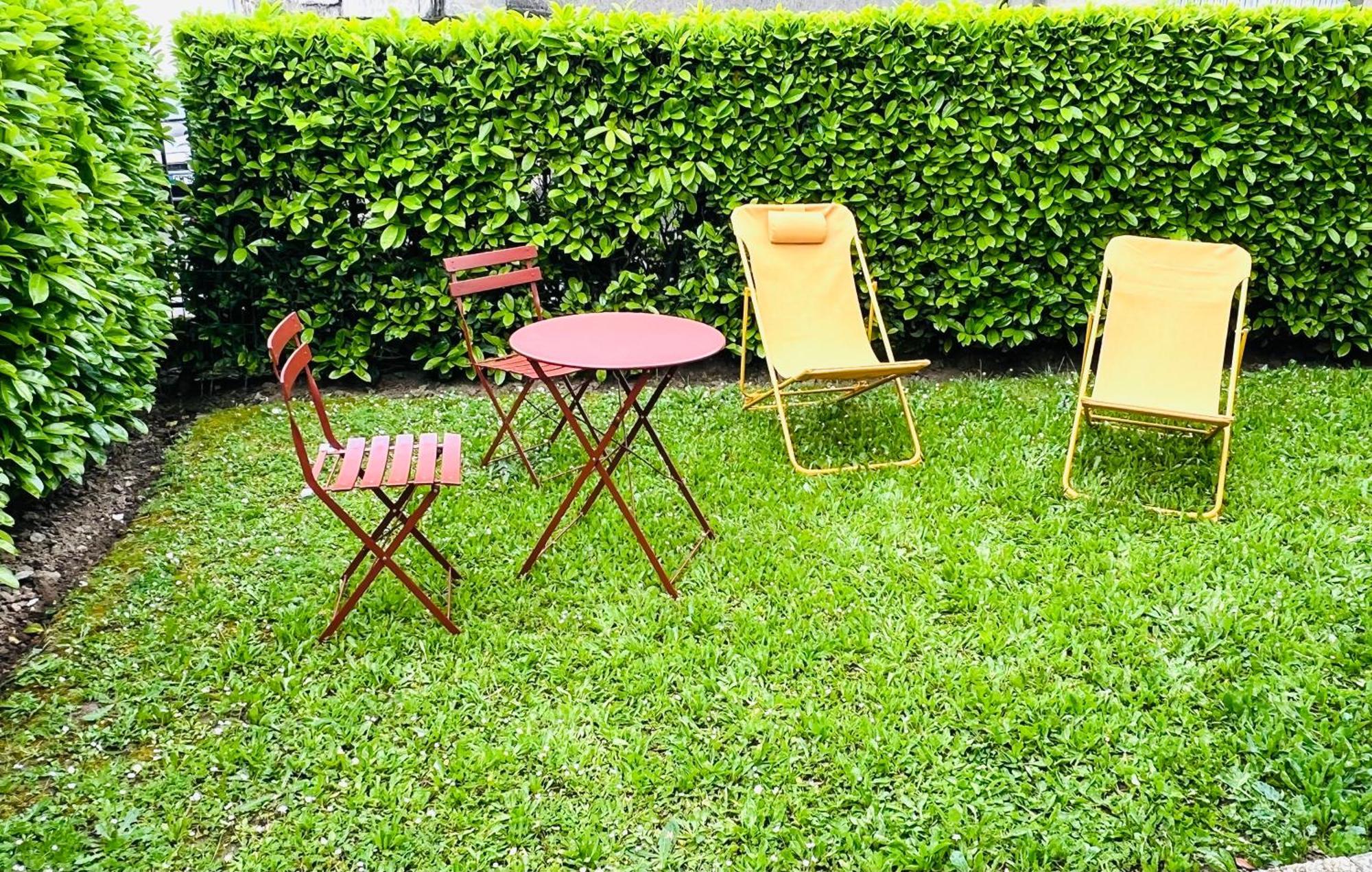 Appartement Standing Avec Jardin, 4 Personnes, Strategiquement Situe Мант-ла-Жолі Екстер'єр фото